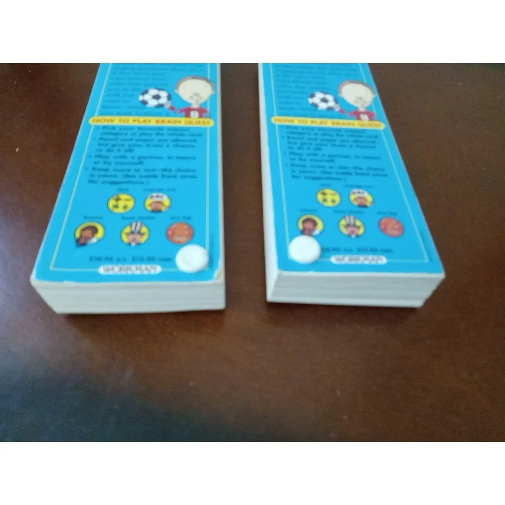 Brain Quest Lot 3rd Grade New Updated Edition Deck One & Two 1990's Teaching Aid